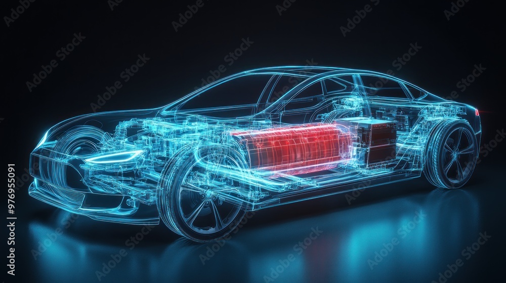 Electric Car Battery Structure Electric Car Battery Structure