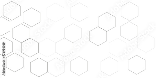 Abstract white background with hexagon and hexagonal background. Luxury white pattern with hexagons. abstract 3d hexagonal background with shadow. 3D futuristic abstract honeycomb mosaic background.