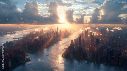 A panoramic view of New Yor...