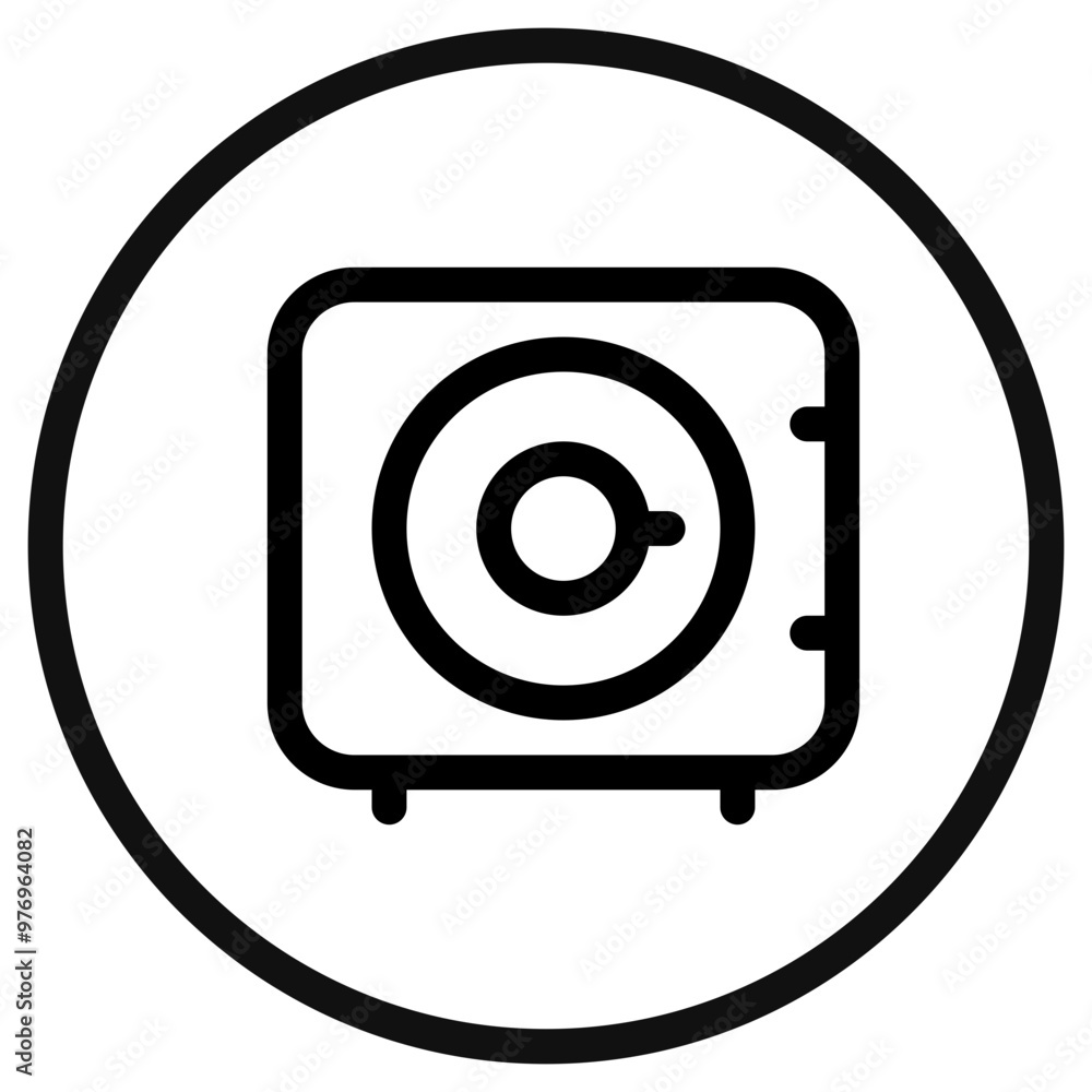 Editable safebox, deposit box, saving vector icon. Part of a big icon set family. Finance, business, investment, accounting. Perfect for web and app interfaces, presentations, infographics, etc Editable safebox, deposit box, saving vector icon. Part of a big icon set family. Finance, business, investment, accounting. Perfect for web and app interfaces, presentations, infographics, etc