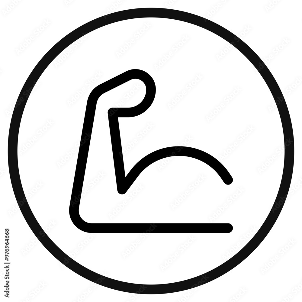 Editable muscular hand vector icon. Part of a big icon set family. Perfect for web and app interfaces, presentations, infographics, etc Editable muscular hand vector icon. Part of a big icon set family. Perfect for web and app interfaces, presentations, infographics, etc