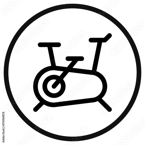 Editable indoor bike vector icon. Part of a big icon set family. Perfect for web and app interfaces, presentations, infographics, etc