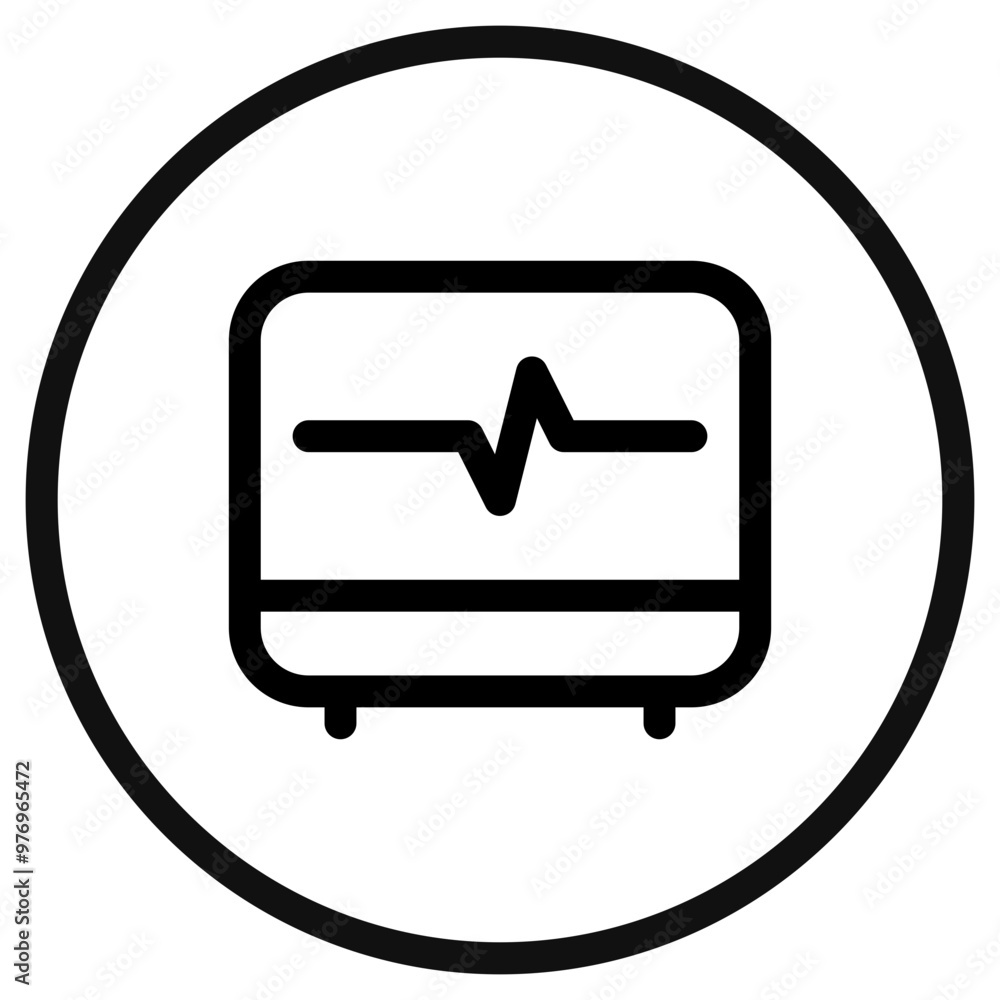 Editable ekg, heartbeat vector icon. Part of a big icon set family. Perfect for web and app interfaces, presentations, infographics, etc Editable ekg, heartbeat vector icon. Part of a big icon set family. Perfect for web and app interfaces, presentations, infographics, etc