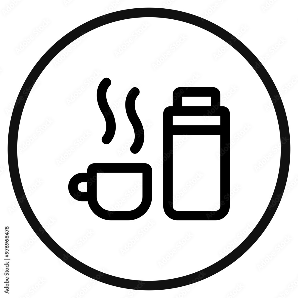 Editable thermos warm water vector icon. Part of a big icon set family. Perfect for web and app interfaces, presentations, infographics, etc Editable thermos warm water vector icon. Part of a big icon set family. Perfect for web and app interfaces, presentations, infographics, etc