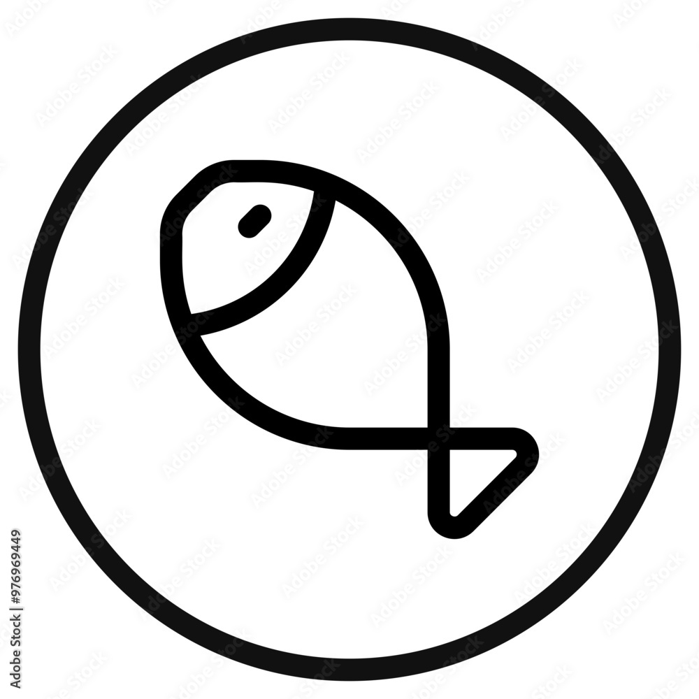 Editable fish, seafood vector icon. Part of a big icon set family. Perfect for web and app interfaces, presentations, infographics, etc Editable fish, seafood vector icon. Part of a big icon set family. Perfect for web and app interfaces, presentations, infographics, etc