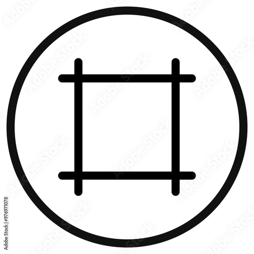 Editable frame, artboard vector icon. Part of a big icon set family. Perfect for web and app interfaces, presentations, infographics, etc
