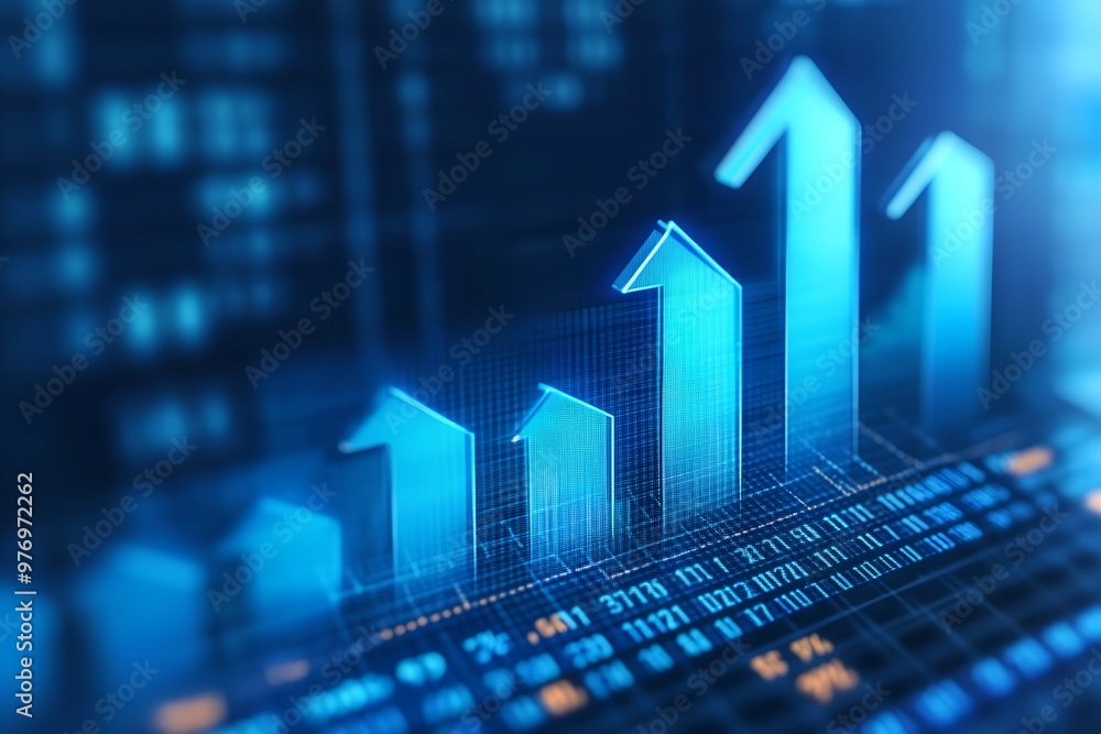 3d Blue growth graph business chart data diagram on success financial presentation background with abstract up arrow bar symbol or finance marketing price statistic and economy market 3d Blue growth graph business chart data diagram on success financial presentation background with abstract up arrow bar symbol or finance marketing price statistic and economy market