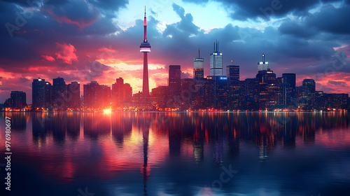 A stunning panoramic view o...