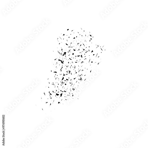 sprinkle with black pepper powder