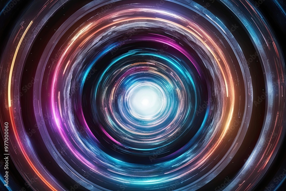 Temporal Speed Vortex Travel with Dimensional Swirl and Colorful Light Tendrils Merging into Anomaly Temporal Speed Vortex Travel with Dimensional Swirl and Colorful Light Tendrils Merging into Anomaly