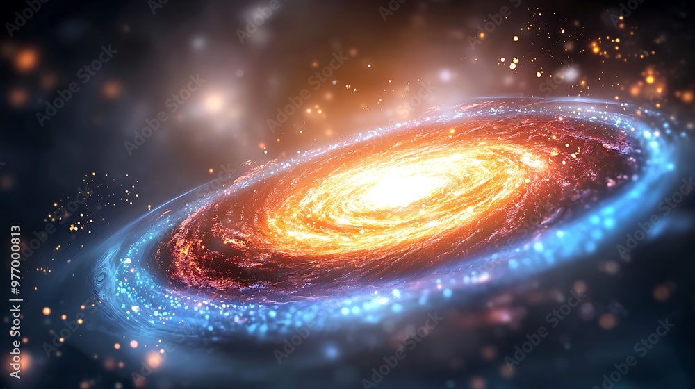 Cosmic Wonder: Supermassive Black Hole Looming at Galactic Center Cosmic Wonder: Supermassive Black Hole Looming at Galactic Center
