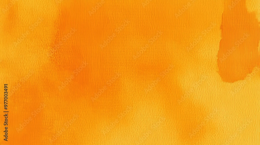 On a white paper background, an abstract watercolor painting in yellow with textured design. On a white paper background, an abstract watercolor painting in yellow with textured design.