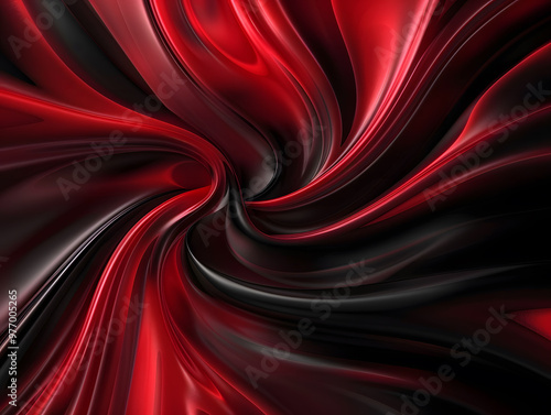 Background, texture of black and red colors. Neural network AI generated art