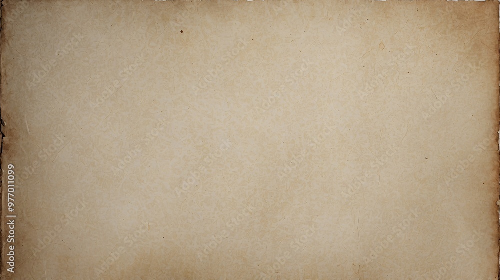 Obraz premium A timeless image of worn-out paper with sepia hues and frayed edges, exuding a feeling of age-old history and memory.