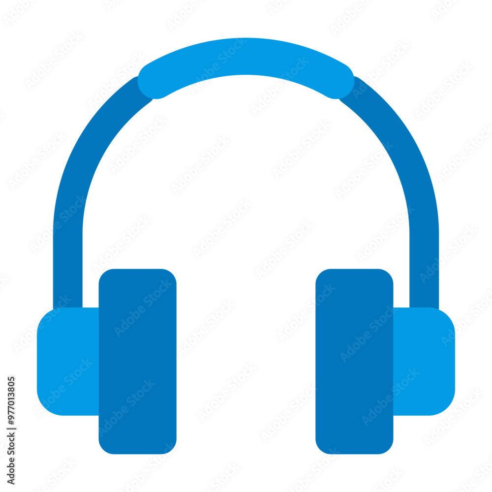 Headphone Vector Line Icon Design Headphone Vector Line Icon Design