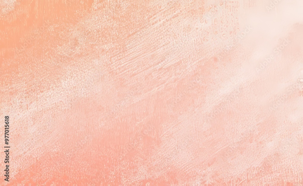 Fototapeta premium Coral watercolor illustration on white paper