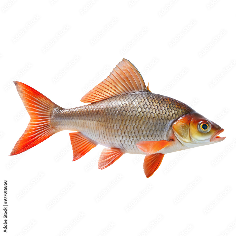 Red Fish isolated on a transparent background Red Fish isolated on a transparent background