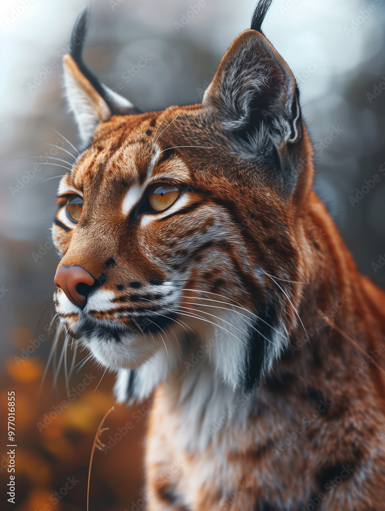 Fototapeta premium Puma, Mountain Lion, Cougar Wildlife Close Up in Nature