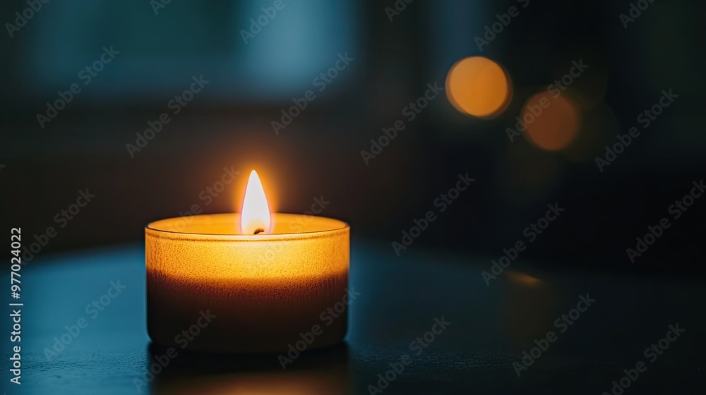 A close-up of a candle flame flickering softly in the dark, casting warm, soothing light on a simple, dark background. A close-up of a candle flame flickering softly in the dark, casting warm, soothing light on a simple, dark background.