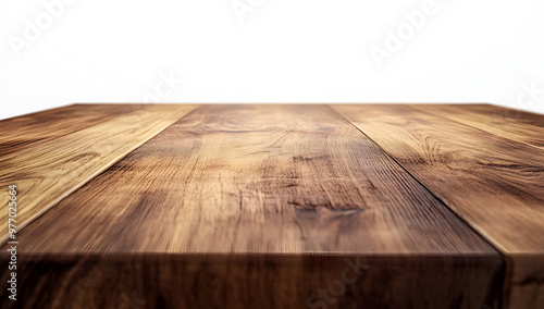 Natural Wood Texture Background: Rustic Wooden Table Top