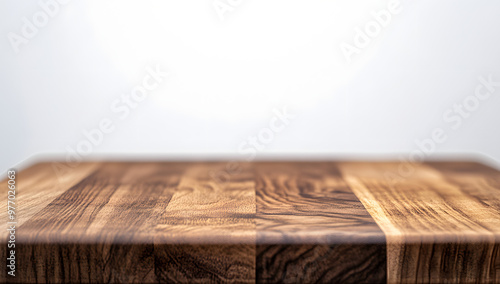 Rustic Wooden Surface Texture - Natural Wood Grain Background