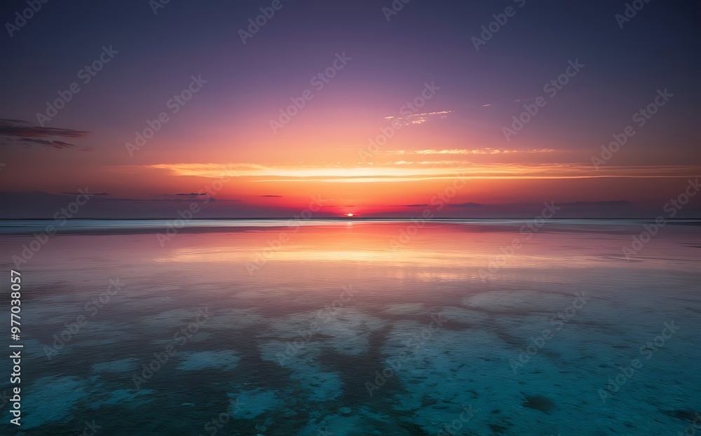 Generative-AI, Breathtaking Sunset Over a Vibrant Ocean with a Silhouetted Sailing Ship and Birds Soaring Generative-AI, Breathtaking Sunset Over a Vibrant Ocean with a Silhouetted Sailing Ship and Birds Soaring