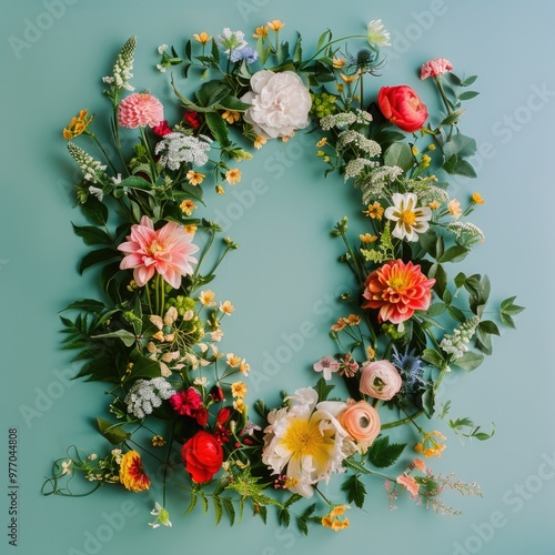 oval flower arrangement flora bouquet for wedding and decoration