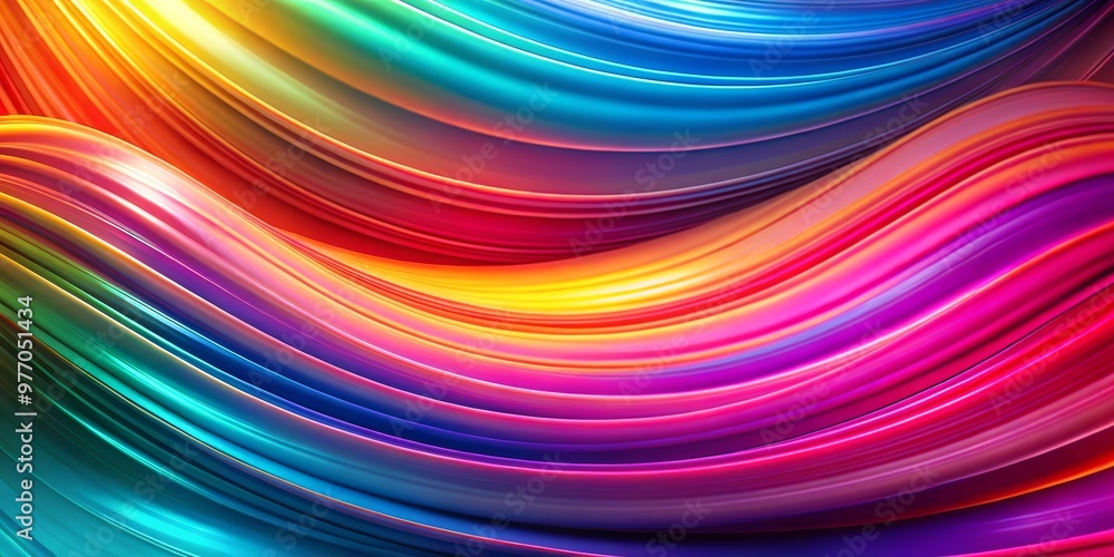 Abstract Swirling Rainbow Lines, 3D Rendered, Colorful, Fluid , abstract, 3d, fluid art Abstract Swirling Rainbow Lines, 3D Rendered, Colorful, Fluid , abstract, 3d, fluid art
