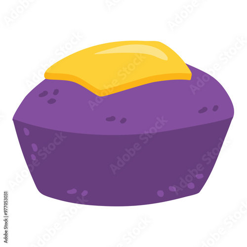 Filipino Puto Steamed Rice Cake illustration