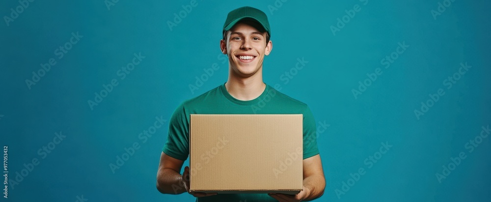 The Courier with a Package The Courier with a Package