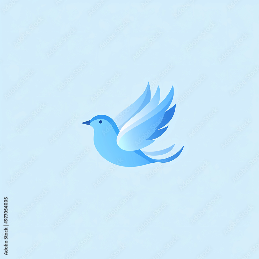 Fototapeta premium dove icon