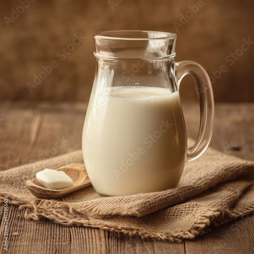 jug of milk and jug