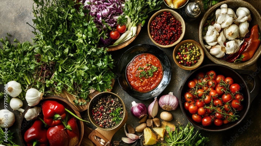 Delicious and Aromatic Ingredients for a Culinary Adventure Delicious and Aromatic Ingredients for a Culinary Adventure