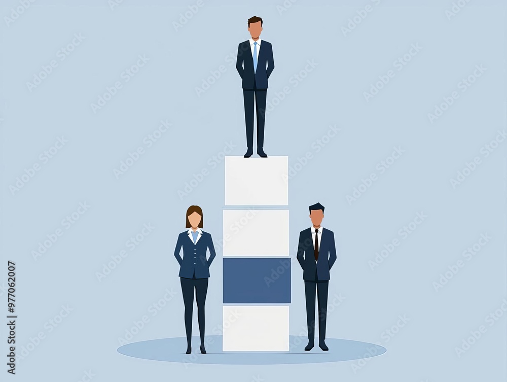 Benefits package overview, employee enrollment, flat design illustration Benefits package overview, employee enrollment, flat design illustration