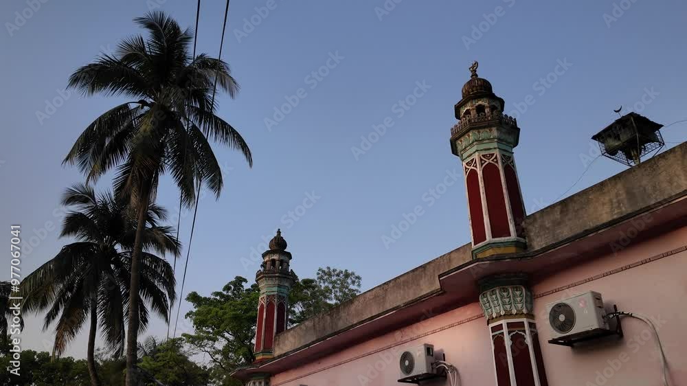 Jessore collectorate mosque minaret, Khulna Division, Jessore, Bangladesh