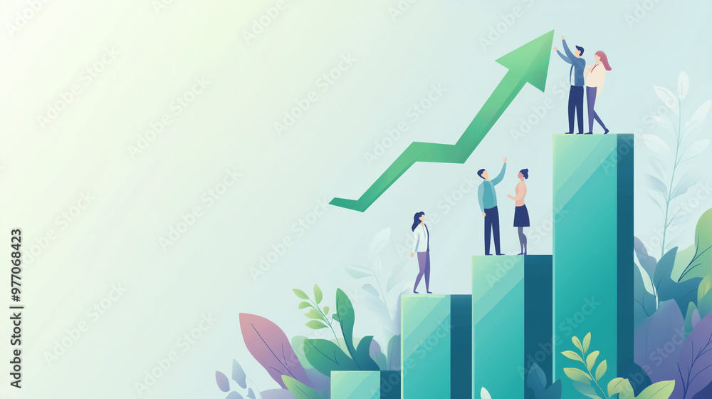 A Business Performance Themed Picture: Teamwork, Business Growth, Business Strategy, Growth Strategy. A Business Performance Themed Picture: Teamwork, Business Growth, Business Strategy, Growth Strategy.