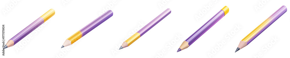 Pencils Set For Artistic Expression And Education, Perfect For Creative Workspaces, Isolated On Transparent Png Background. Generative Ai Pencils Set For Artistic Expression And Education, Perfect For Creative Workspaces, Isolated On Transparent Png Background. Generative Ai