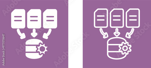 Find Direction Vector Icon