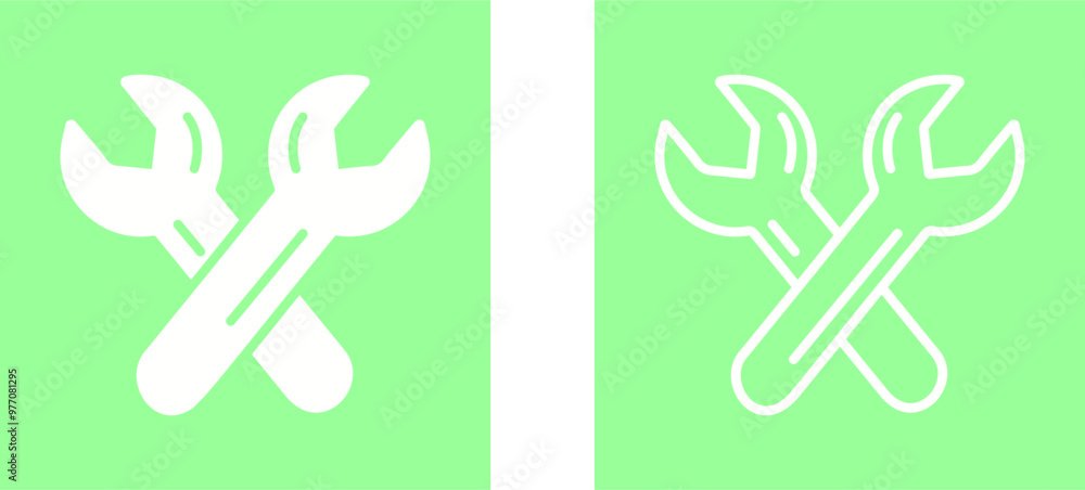 Fototapeta premium Lightning Vector Icon