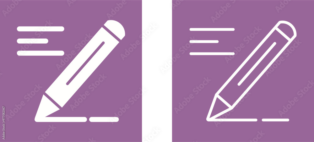 Play Video Vector Icon Play Video Vector Icon