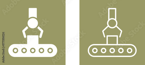 Coffee Served Vector Icon