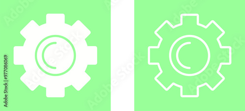 Two Coffees Vector Icon