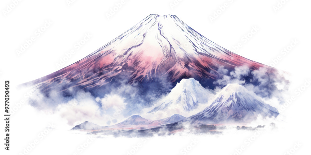 PNG Mount fuji mountain outdoors volcano. PNG Mount fuji mountain outdoors volcano.