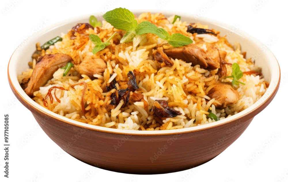 PNG Indian biryani food rice white background. PNG Indian biryani food rice white background.