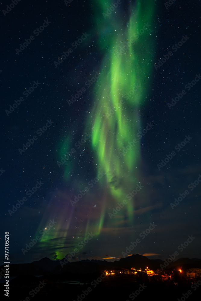 Obraz premium Aurora Borealis in Norway
