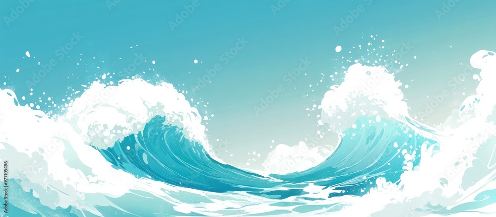 Close Up Of Beautiful Sea Wave With White Spray And Foam Close Up Of Beautiful Sea Wave With White Spray And Foam