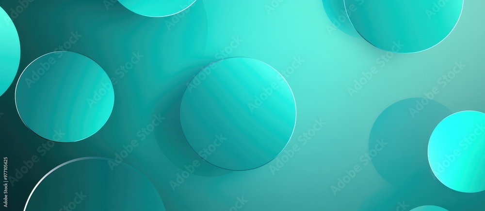 Abstract Turquoise Illuminations Pattern Textured Background Abstract Turquoise Illuminations Pattern Textured Background