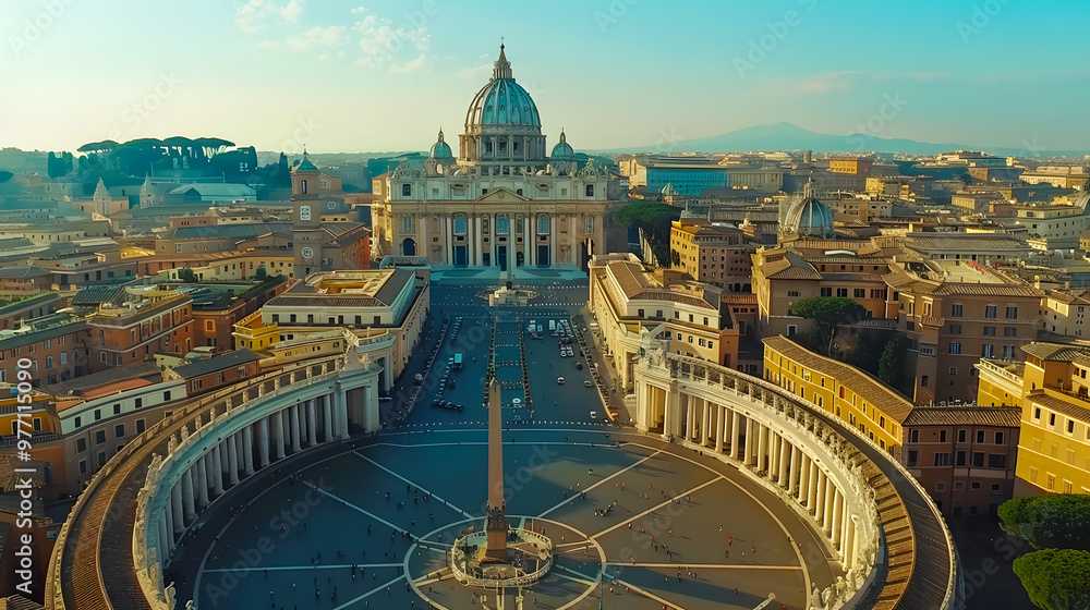 Fototapeta premium Vatican City in Rome Italy travel destination picture