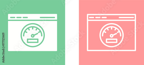 Page Speed Vector Icon