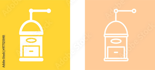 Coffee Grinder Vector Icon
